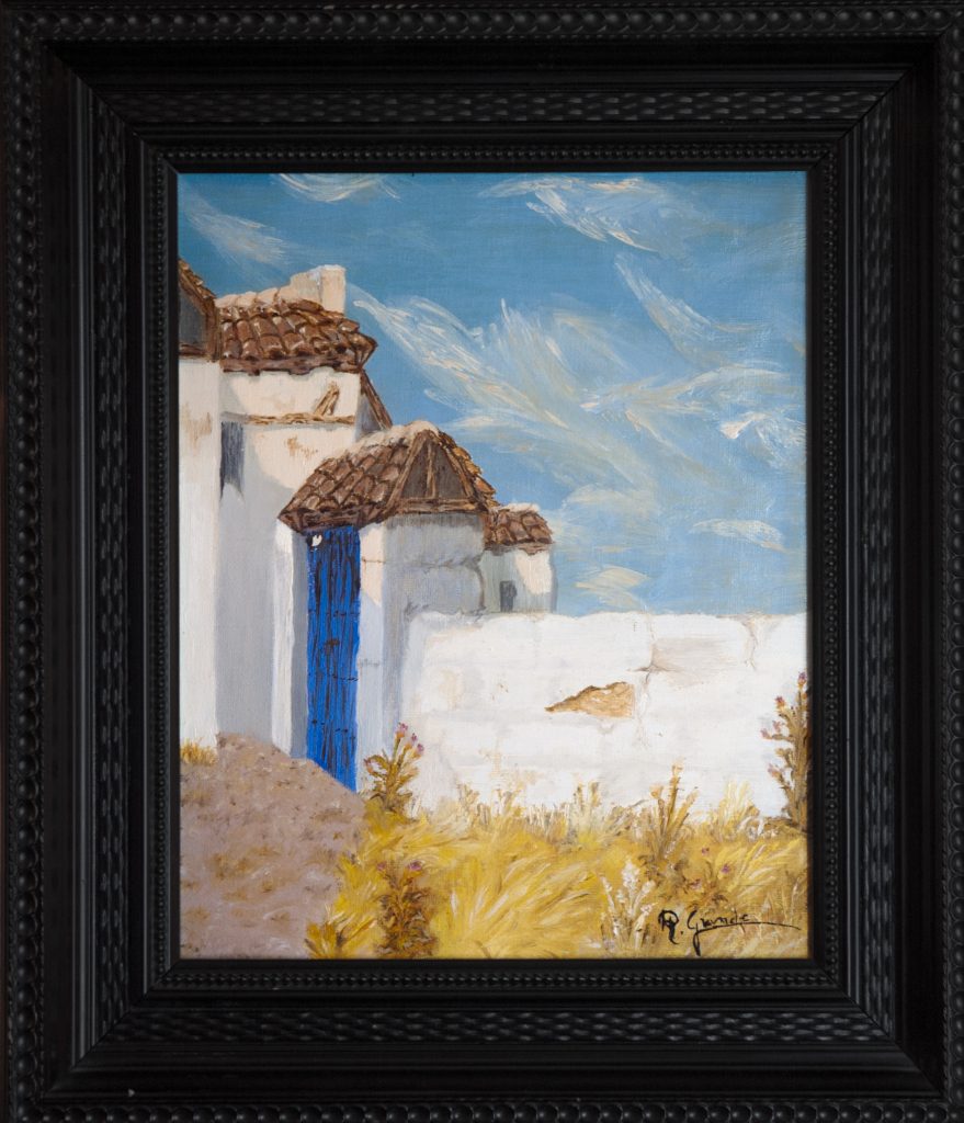 La puerta azul del recuerdo